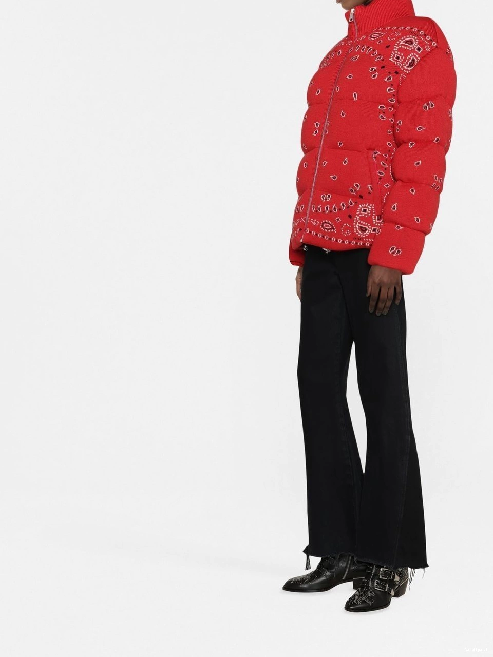 Cheap Women Alanui bandana-print jacket puffer 0804